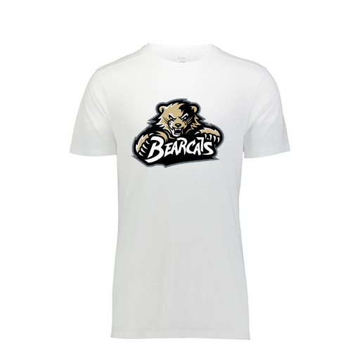 [FTSCUBWH-AS-LOGO1] Decker Men's Tri-Blend T-Shirt - Short Sleeve (Adult S, White, Logo 1)