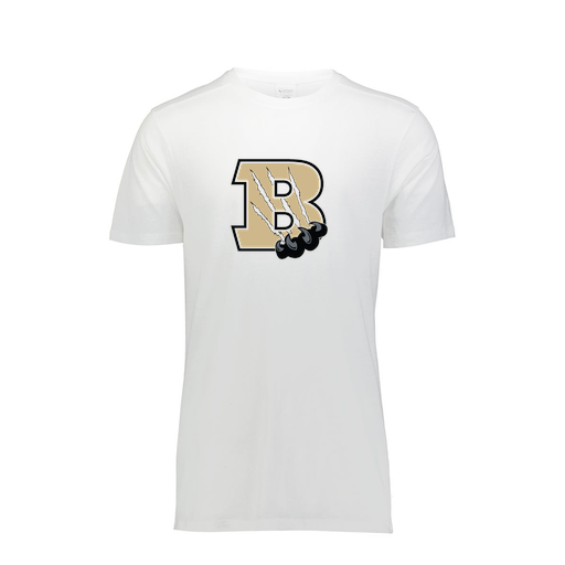 [FTSCUBWH-AS-LOGO2] Decker Men's Tri-Blend T-Shirt - Short Sleeve (Adult S, White, Logo 2)