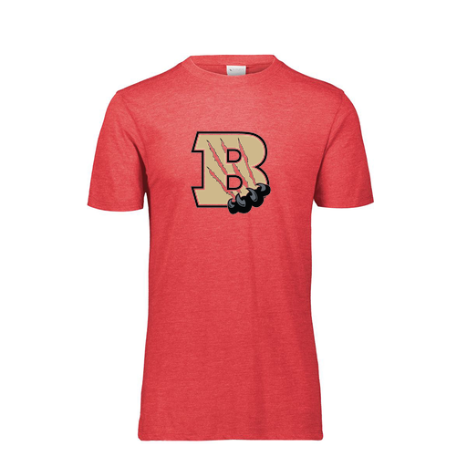 [FTSCUBRD-AS-LOGO2] Decker Men's Tri-Blend T-Shirt - Short Sleeve (Adult S, Red, Logo 2)