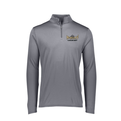 [FTLQFLGY-FAXS-LOGO3] Decker Women's Flex-Lite 1/4 Zip Shirt (Female Adult XS, Gray, Logo 3)