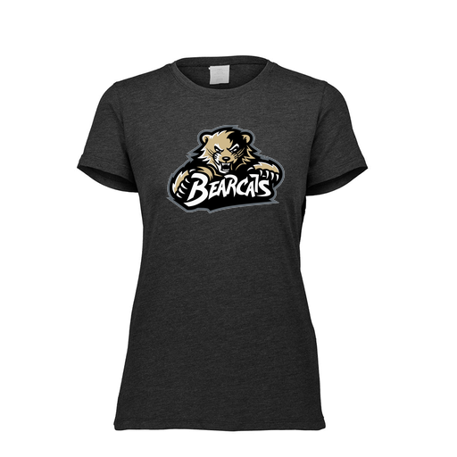 [FTSCUBBK-FAXS-LOGO1] Decker Women's Tri-Blend T-Shirt - Short Sleeve (Female Adult XS, Black, Logo 1)