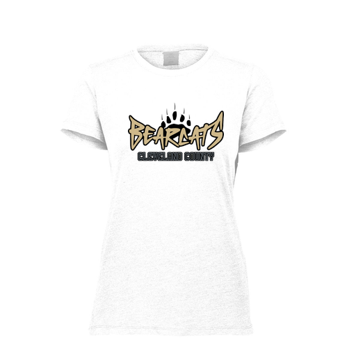 [FTSCUBWH-FAXS-LOGO3] Decker Women's Tri-Blend T-Shirt - Short Sleeve (Female Adult XS, White, Logo 3)