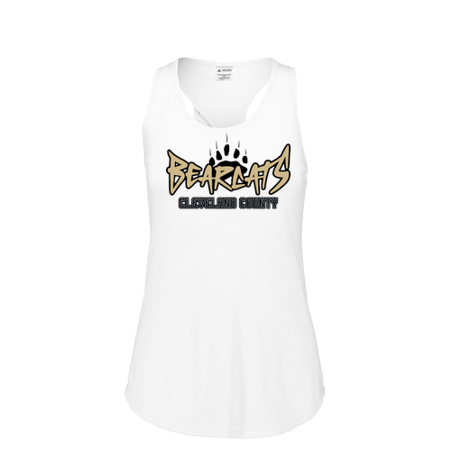 [3078.005.S-LOGO3] Ladies Tri Blend Tank Top (Female Adult S, White, Logo 3)