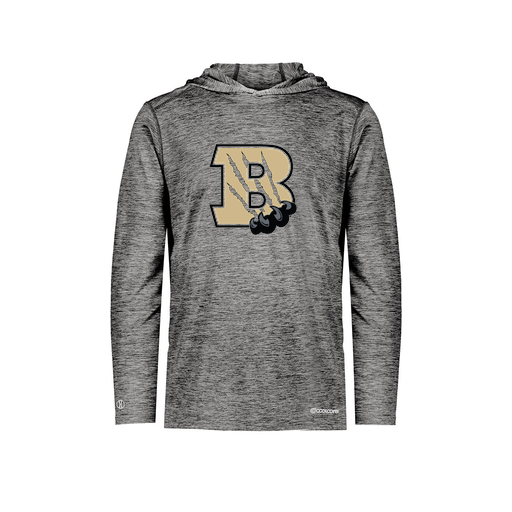 [FOLHCGBK-AS-LOGO2] Decker Men's Charge Hoodie (Adult S, Black, Logo 2)