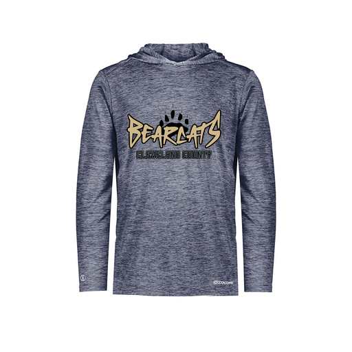 [FOLHCGNV-AS-LOGO3] Decker Men's Charge Hoodie (Adult S, Navy, Logo 3)