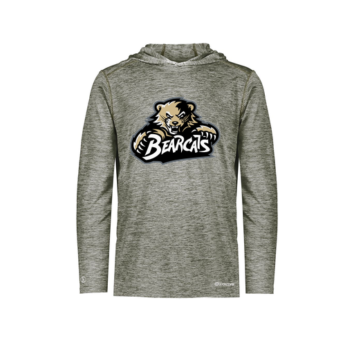 [FOLHCGGY-AS-LOGO1] Decker Men's Charge Hoodie (Adult S, Gray, Logo 1)