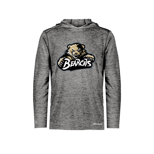 [FOLHCGBK-YS-LOGO1] Decker Youth Charge Hoodie (Youth S, Black, Logo 1)