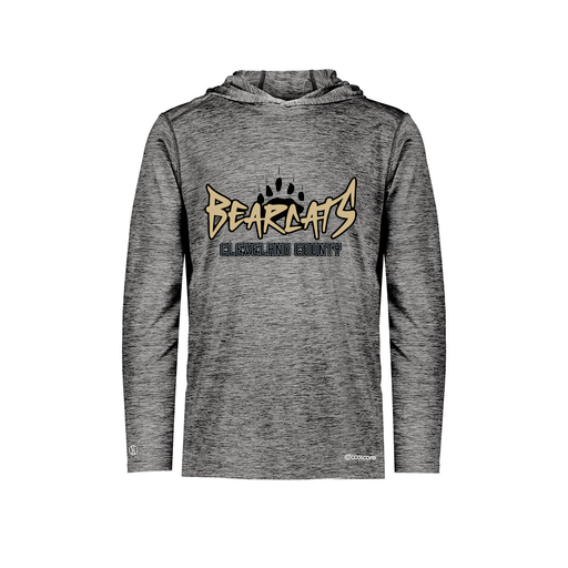 [FOLHCGBK-YS-LOGO3] Decker Youth Charge Hoodie (Youth S, Black, Logo 3)