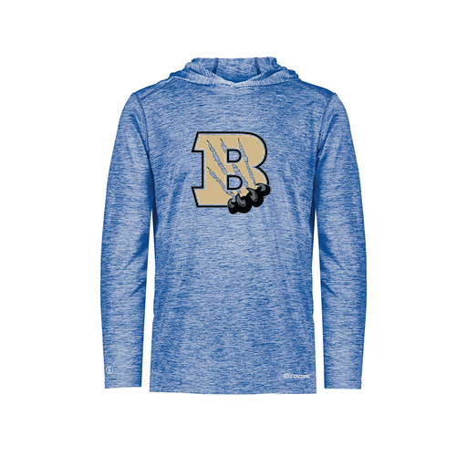 [FOLHCGRY-YS-LOGO2] Decker Youth Charge Hoodie (Youth S, Royal, Logo 2)