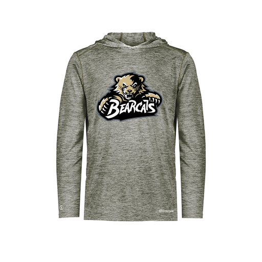 [FOLHCGGY-YS-LOGO1] Decker Youth Charge Hoodie (Youth S, Gray, Logo 1)