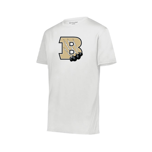 [222818.005.S-LOGO2] Men's Movement Dri Fit Shirt (Adult S, White, Logo 2)