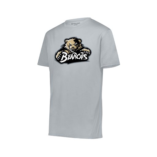 [222818.099.S-LOGO1] Men's Movement Dri Fit Shirt (Adult S, Silver, Logo 1)