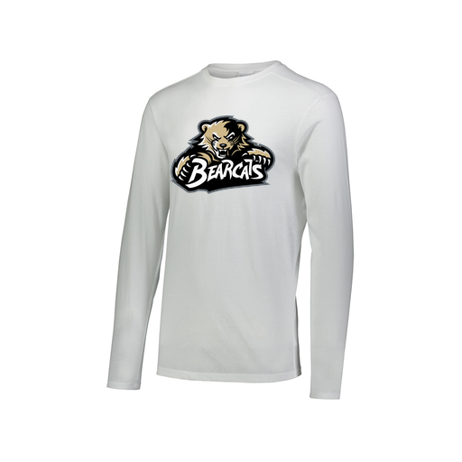 [3075.005.XS-LOGO1] Men's LS Ultra-blend T-Shirt (Adult XS, White, Logo 1)