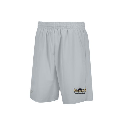 [229556.099.XS-LOGO3] Men's Weld Short (Adult XS, Silver, Logo 3)