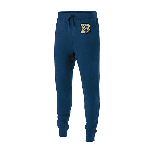 [229648.065.S-LOGO2] Youth 60/40 Fleece Jogger (Youth S, Navy, Logo 2)
