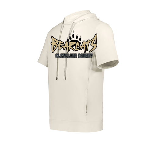 [222605-WHT-YS-LOGO3] YOUTH VENTURA SOFT KNIT SHORT SLEEVE HOODIE (Youth S, White, Logo 3)