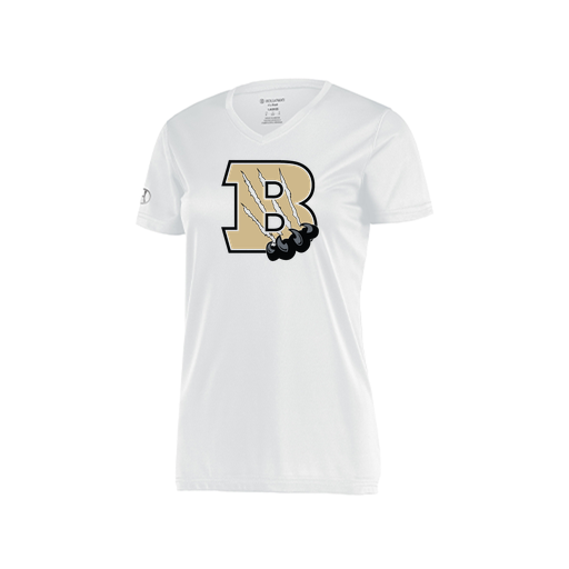 [222820.005.S-LOGO2] Ladies Movement Dri Fit Shirt (Female Adult S, White, Logo 2)