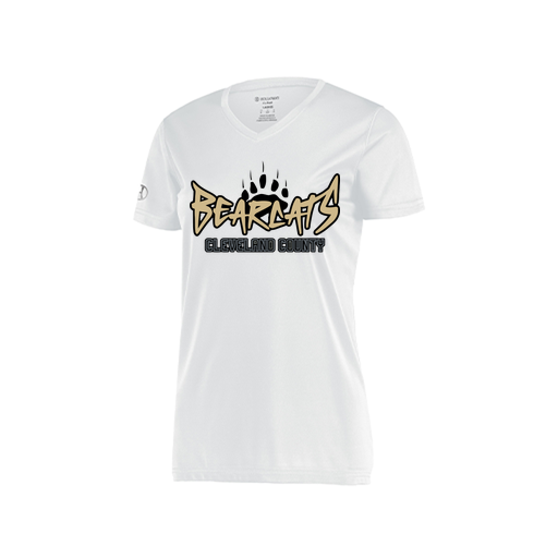 [222820.005.S-LOGO3] Ladies Movement Dri Fit Shirt (Female Adult S, White, Logo 3)